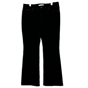 Levis 515 Boot Cut Jeans Womens 12 Black Stretch Denim Mid Rise Flare